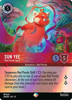 Sun Yee - Red Panda Spirit (Epic) (218/204) [Attack of the Vine] Holofoil-1