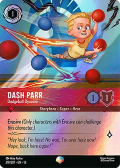 Dash Parr - Dodgeball Dynamo (Epic) (219/204) [Attack of the Vine] Holofoil-1