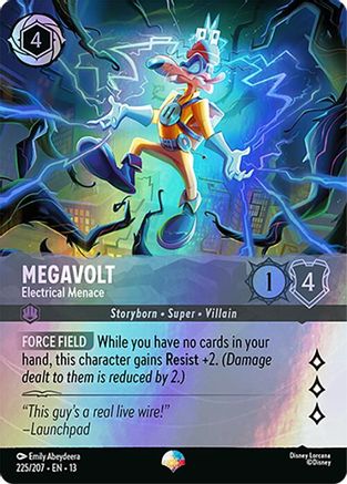 Megavolt - Electrical Menace (Epic) (225/204) [Attack of the Vine] Holofoil