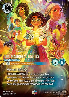 The Madrigal Family - Every Generation (Enchanted) (230/204) [Attack of the Vine] Holofoil-1