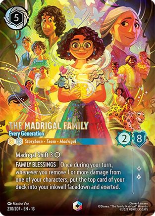 The Madrigal Family - Every Generation (Enchanted) (230/204) [Attack of the Vine] Holofoil