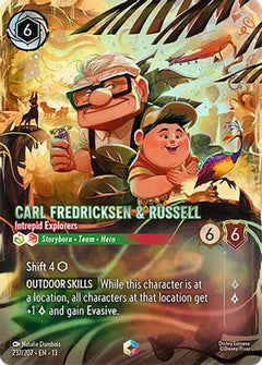 Carl Fredricksen & Russell - Intrepid Explorers (Enchanted) (237/204) [Attack of the Vine] Holofoil-1