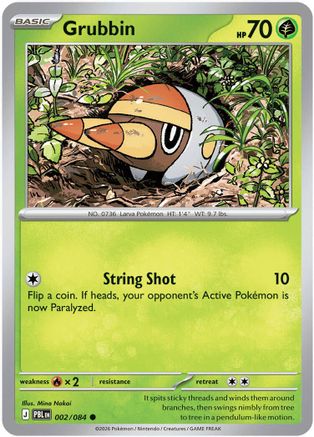 Grubbin (2) [ME05: Pitch Black] Reverse Holofoil - Deck Out Gaming