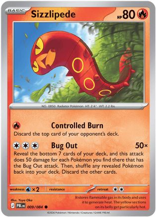 Sizzlipede (9) [ME05: Pitch Black]-1