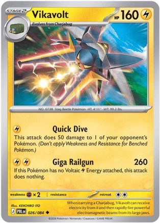 Vikavolt (26) [ME05: Pitch Black] Reverse Holofoil-1