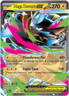 Mega Zeraora ex - 027/084 (27) [ME05: Pitch Black] Holofoil-1