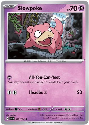 Slowpoke (29) [ME05: Pitch Black] Reverse Holofoil-1