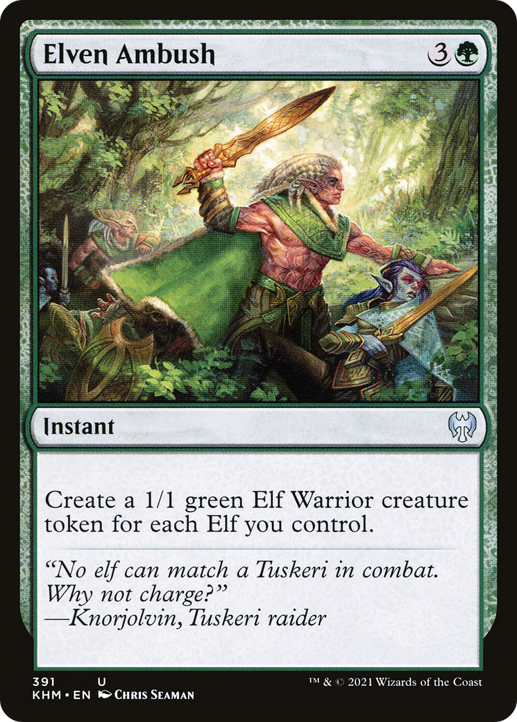 Elven Ambush (391) [Kaldheim] - Deck Out Gaming