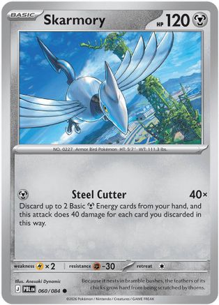 Skarmory (60) [ME05: Pitch Black]