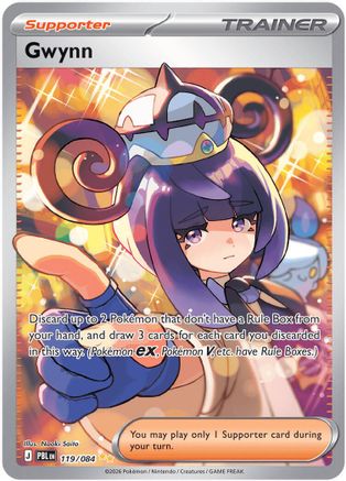 Gwynn - 119/084 (119) [ME05: Pitch Black] Holofoil