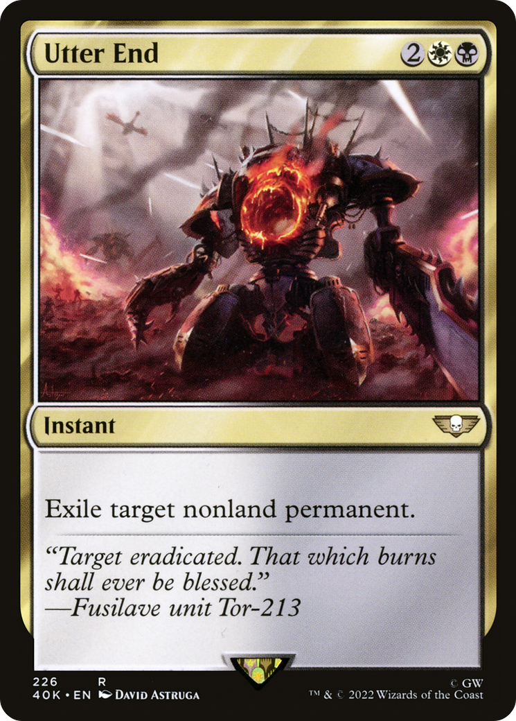 Utter End (226) [Warhammer 40,000 Commander] - Deck Out Gaming