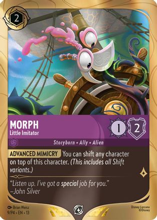 Morph - Little Imitator (9) [Disney Lorcana Promo Cards] Holofoil-1
