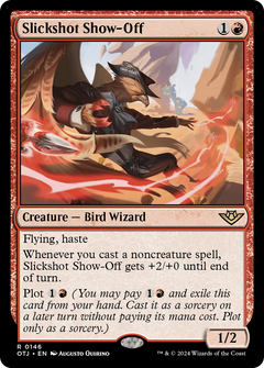 Slickshot Show-Off (146) [Outlaws of Thunder Junction] foil - Deck Out Gaming