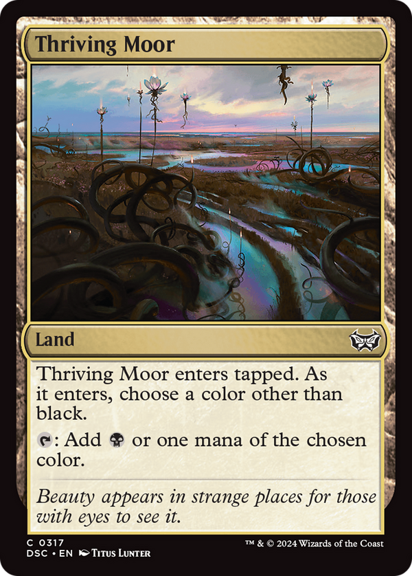 Thriving Moor (317) [Duskmourn: House of Horror Commander] - Deck Out Gaming