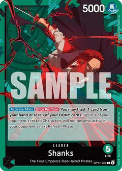 Shanks (020) (OP17-020) [The World's Strongest Warriors]-1