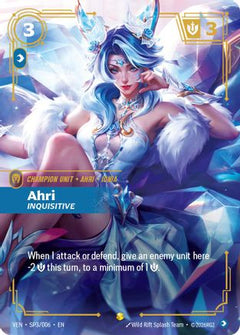 Ahri, Inquisitive (SP3/006) [Vendetta] Foil-1