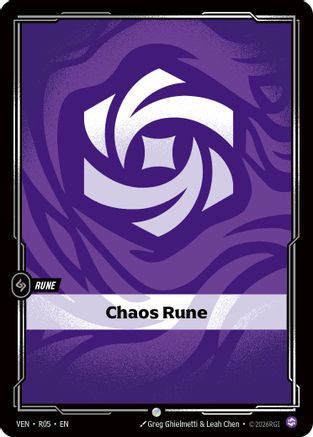Chaos Rune (R05) [Vendetta] Foil-1