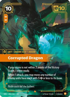 Corrupted Dragon (091/166) [Vendetta] Foil-1