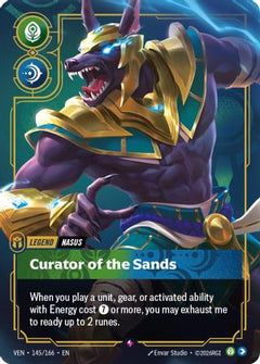 Nasus - Curator of the Sands (145/166) [Vendetta] Foil-1