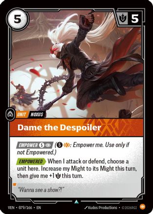 Dame the Despoiler (079/166) [Vendetta]