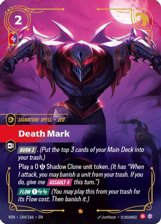 Death Mark (144/166) [Vendetta] Foil-1