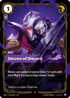 Decree of Discord (107/166) [Vendetta] Foil-1