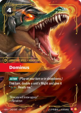 Dominus (142/166) [Vendetta] Foil