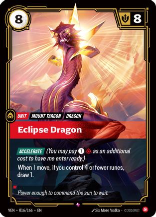 Eclipse Dragon (016/166) [Vendetta] Foil