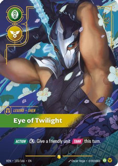Shen - Eye of Twilight (Overnumbered) (193/166) [Vendetta] Foil-1