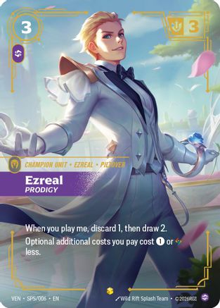 Ezreal, Prodigy (SP5/006) [Vendetta] Foil-1