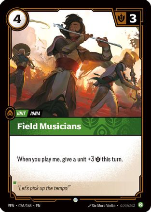 Field Musicians (026/166) [Vendetta] Foil-1