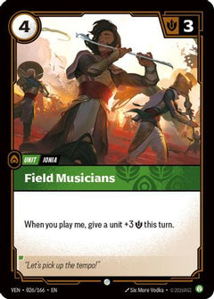 Field Musicians (026/166) [Vendetta] Foil-1