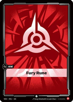 Fury Rune (R01) [Vendetta] Foil-1