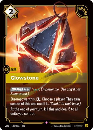 Glowstone (133/166) [Vendetta] Foil