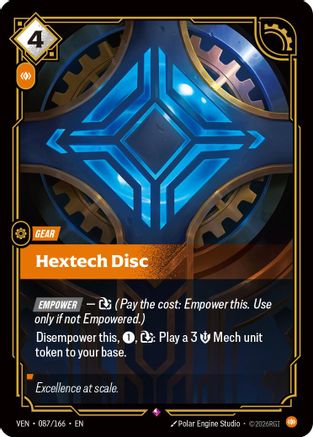 Hextech Disc (087/166) [Vendetta] Foil-1