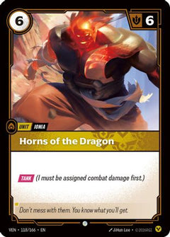 Horns of the Dragon (118/166) [Vendetta] Foil-1
