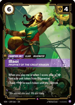 Illaoi, Prophet of the Great Kraken (109/166) [Vendetta] Foil-1