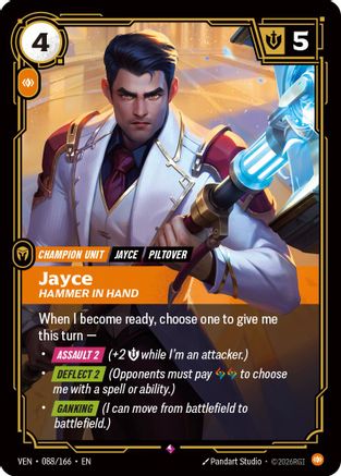 Jayce, Hammer in Hand (088/166) [Vendetta] Foil