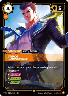 Jayce, Hammer in Hand (Alternate Art) (088a/166) [Vendetta] Foil-1