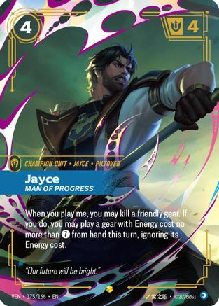 Jayce, Man of Progress (175/166) [Vendetta] Foil-1