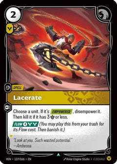 Lacerate (127/166) [Vendetta] Foil-1