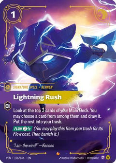 Lightning Rush (156/166) [Vendetta] Foil-1