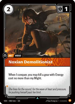 Noxian Demolitionist (080/166) [Vendetta] Foil-1