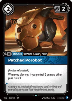 Patched Porobot (058/166) [Vendetta] Foil-1