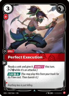 Perfect Execution (012/166) [Vendetta] Foil-1