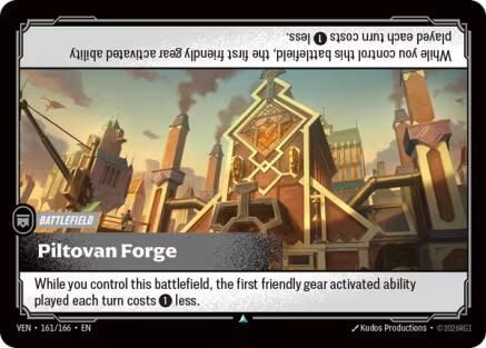 Piltovan Forge (161/166) [Vendetta] Foil-1
