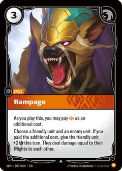 Rampage (083/166) [Vendetta] Foil-1