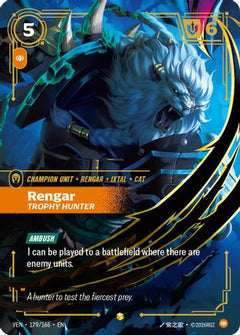 Rengar, Trophy Hunter (179/166) [Vendetta] Foil-1