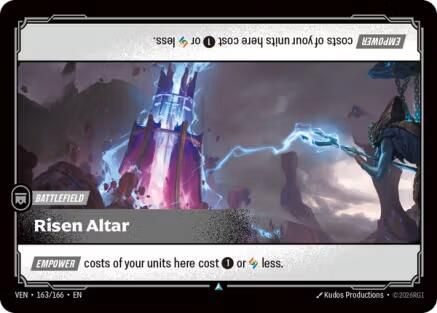 Risen Altar (163/166) [Vendetta] Foil-1