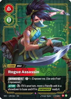 Akali - Rogue Assassin (139/166) [Vendetta] Foil-1